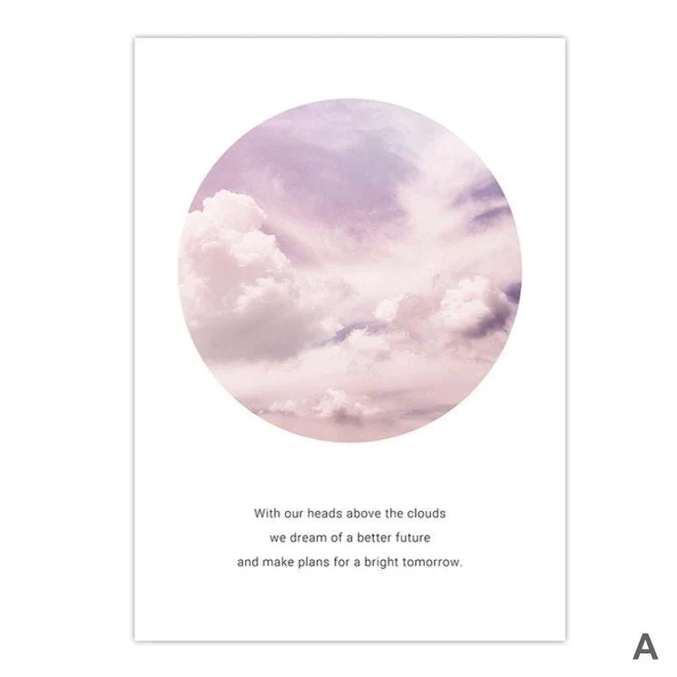 Above the Clouds Canvas - Image 4