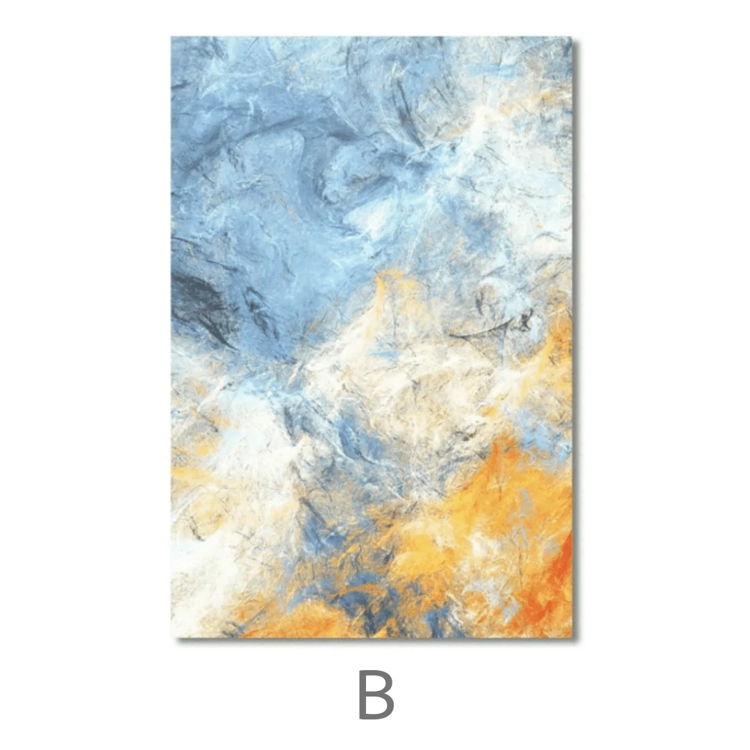 Abstract Blue Canvas - Image 7