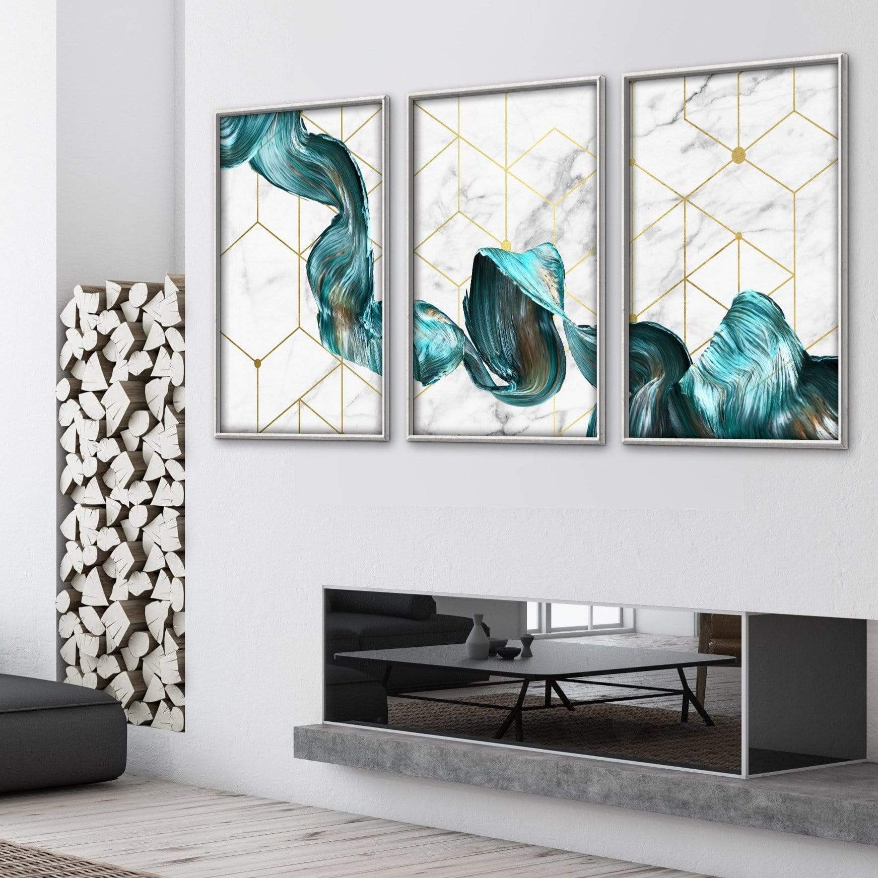 Abstract Geo Canvas - Image 4