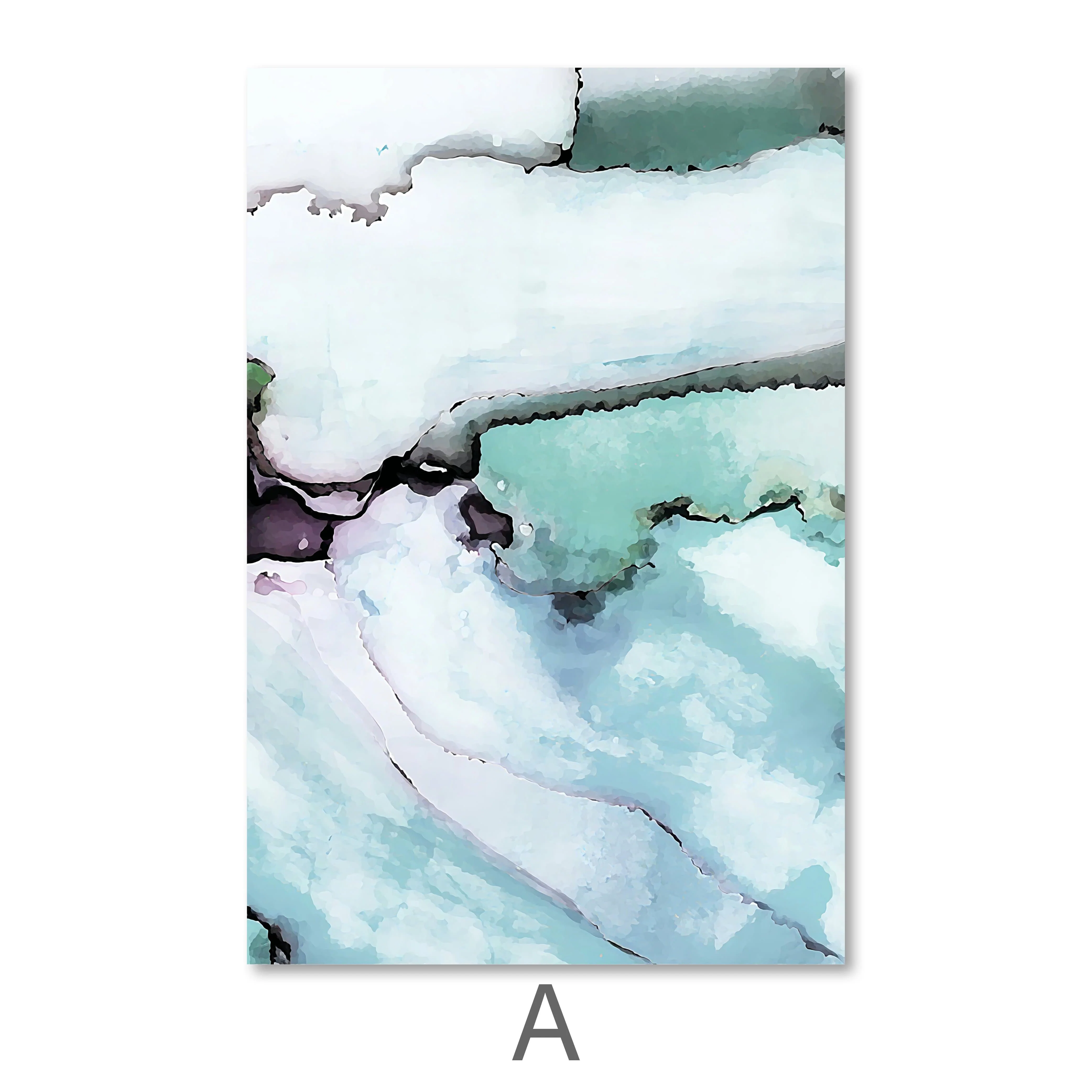 Abstract Verte Canvas - Image 6