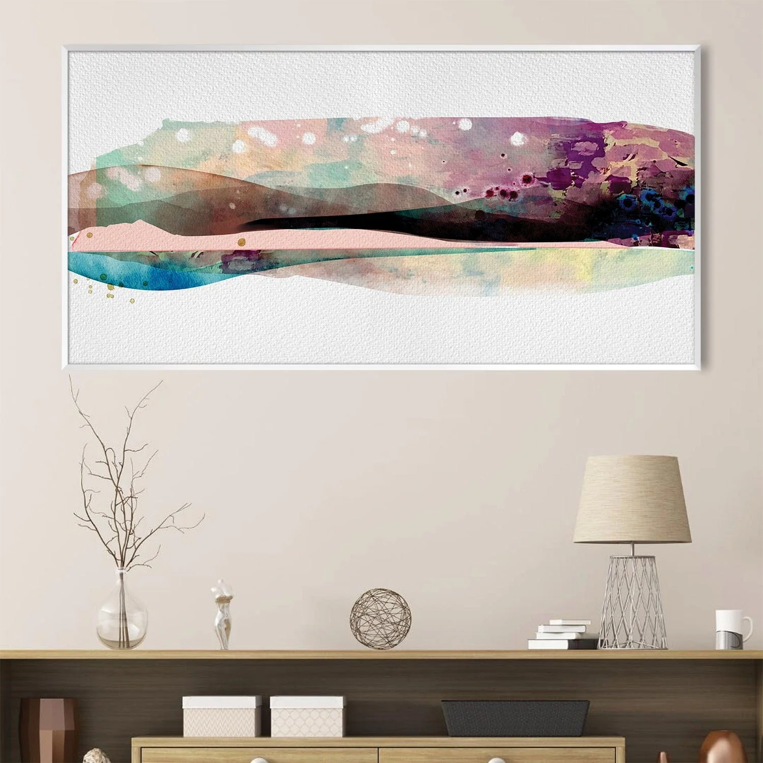 Abstract Lengths Canvas - Image 3