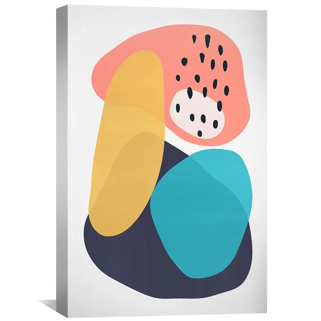 Abstract Minimalist Shapes 2 Canvas - Image 2