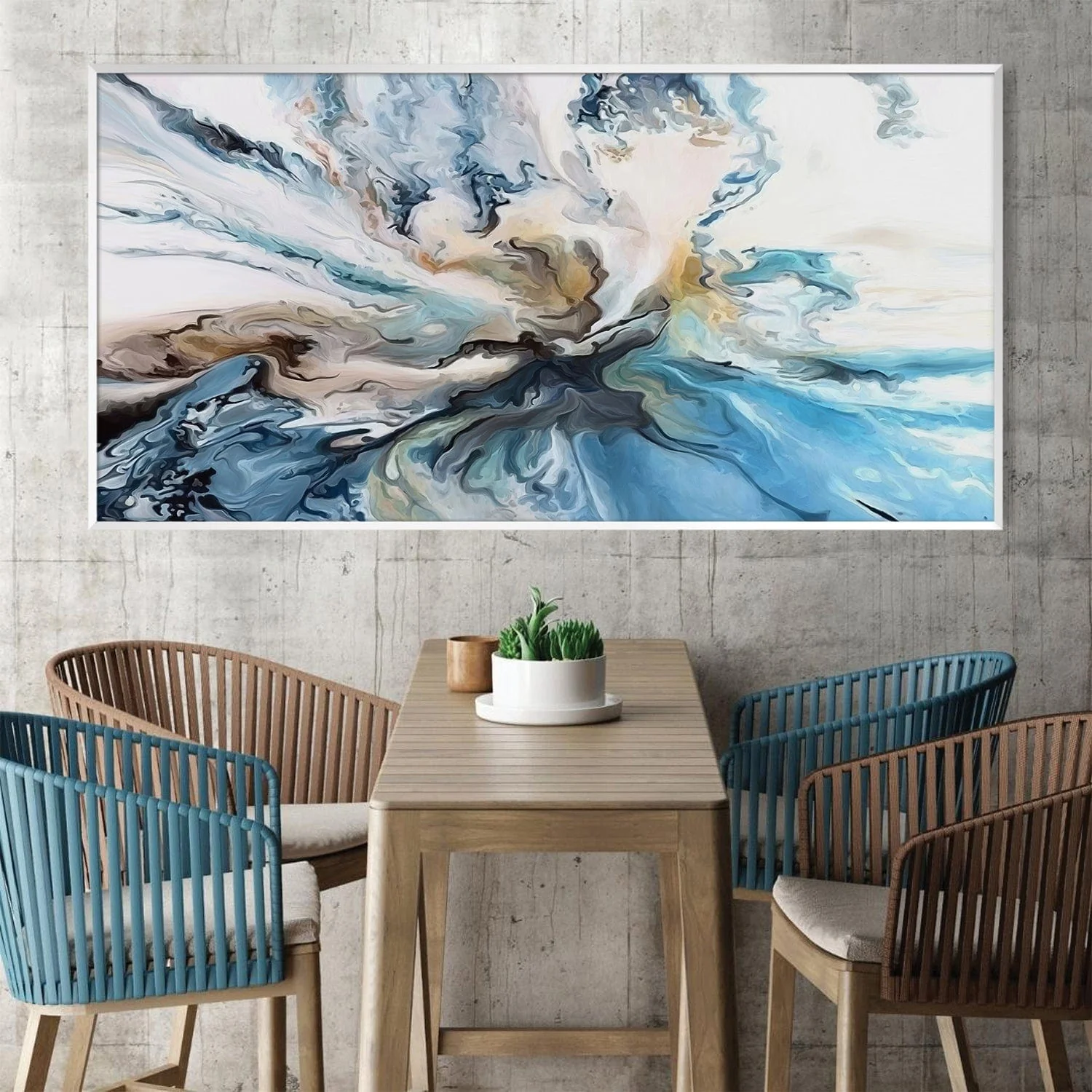 Abstract Oceanic Canvas - Image 3