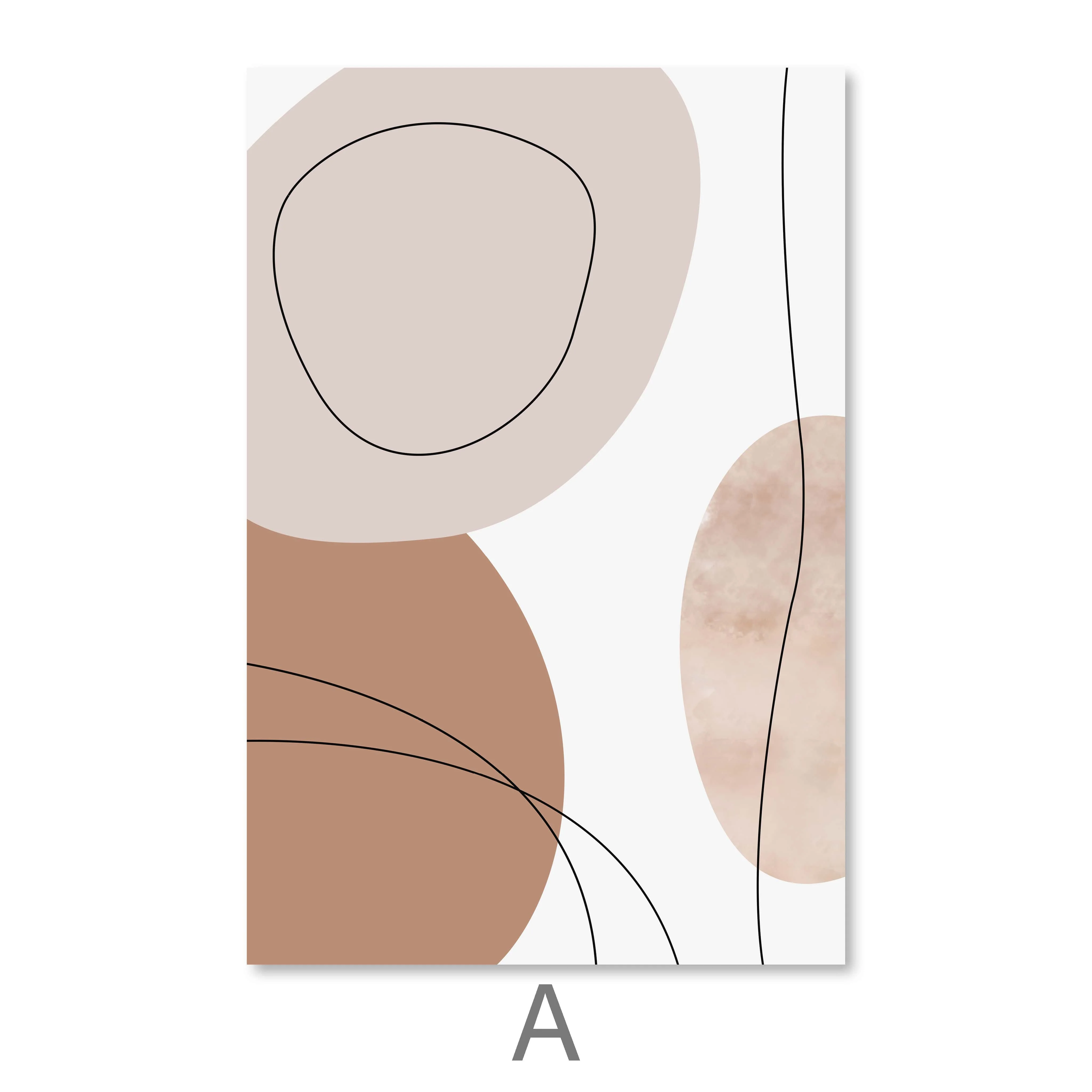 Abstract Pastels Canvas - Image 5