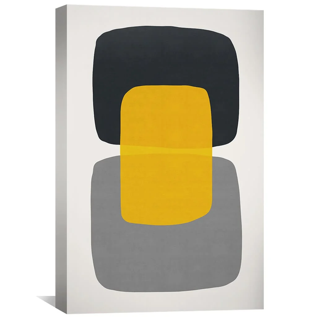 Abstract shapes II Canvas - Image 2