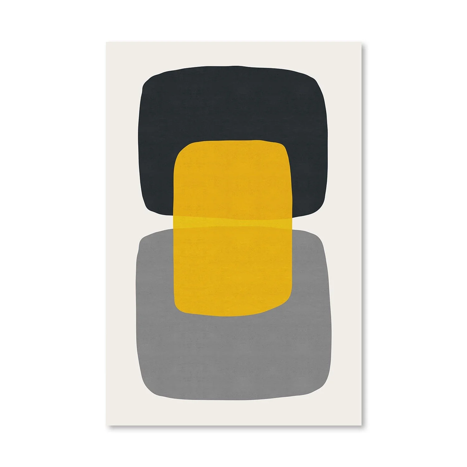 Abstract shapes II Canvas - Image 3