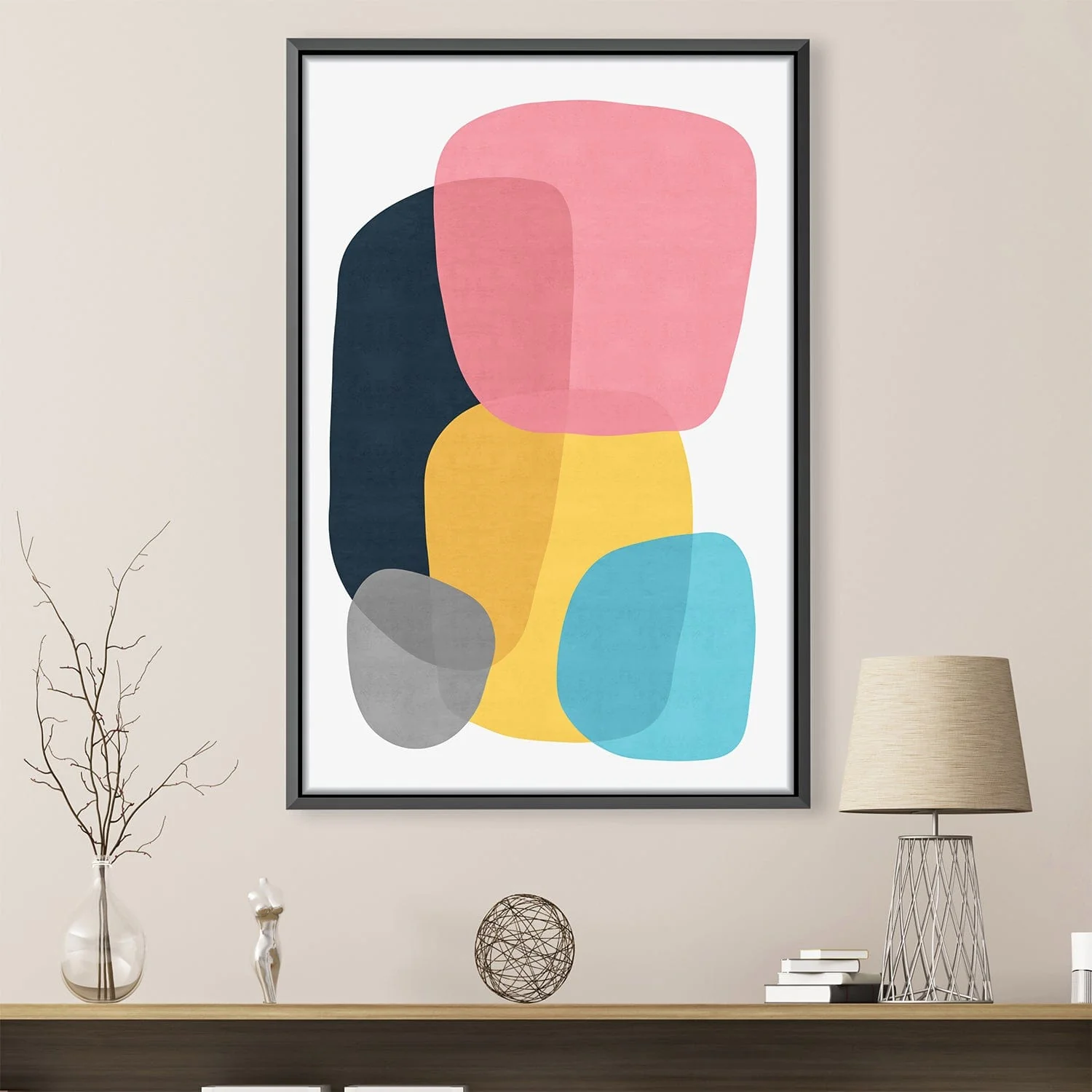 Abstract Shapes VI Canvas