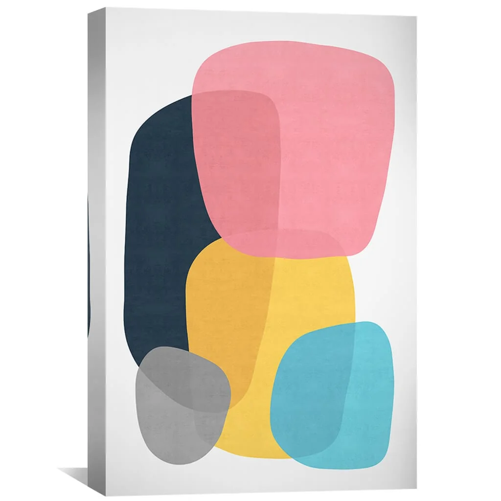 Abstract Shapes VI Canvas - Image 2