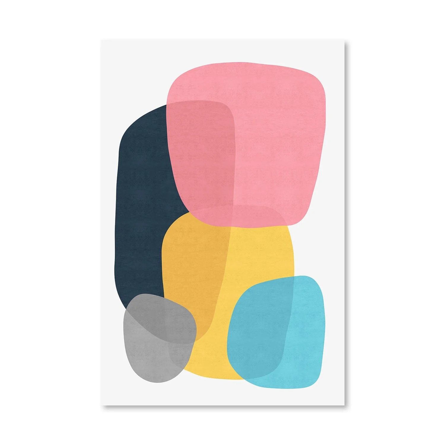 Abstract Shapes VI Canvas - Image 3