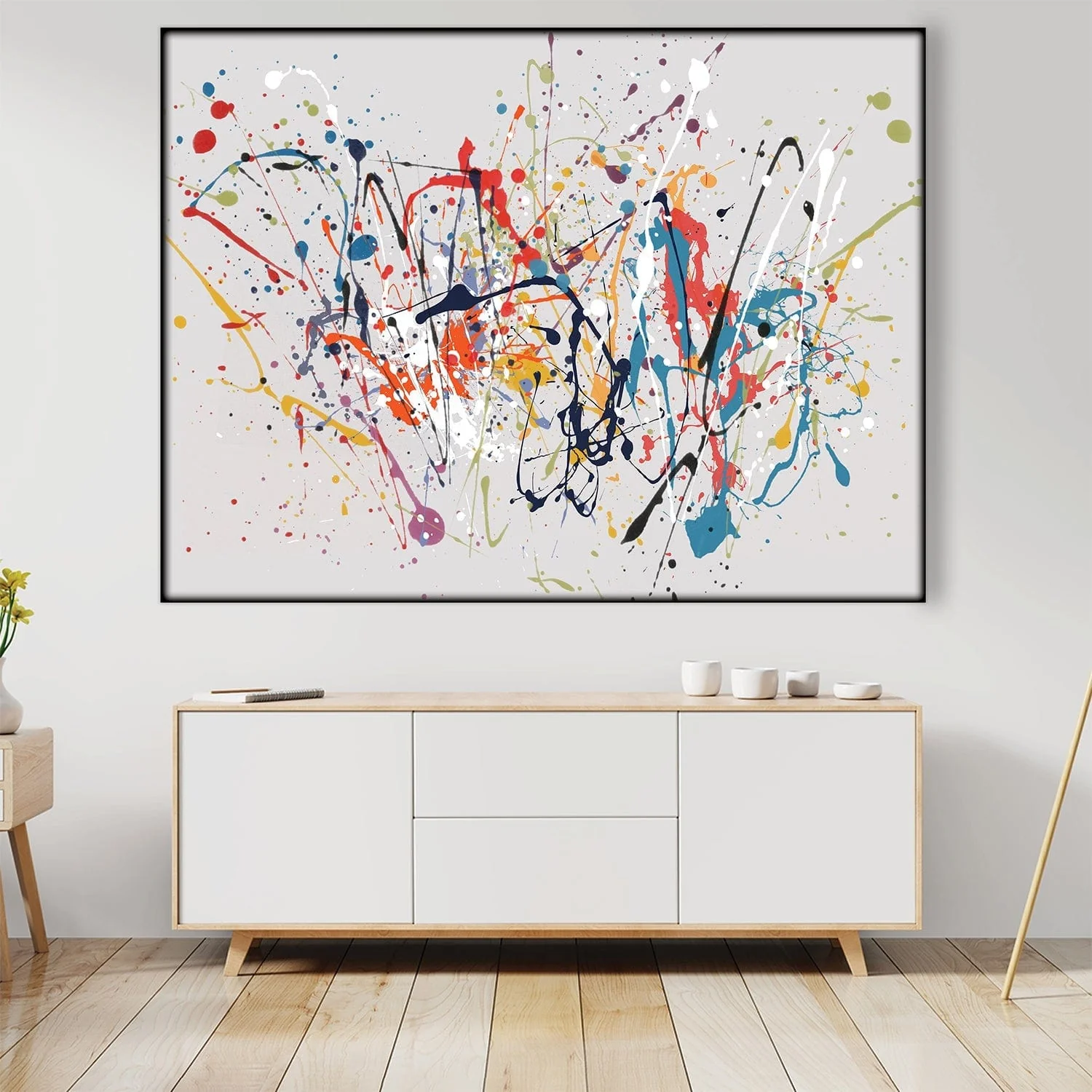 Abstract Splatter Easy Build Frame