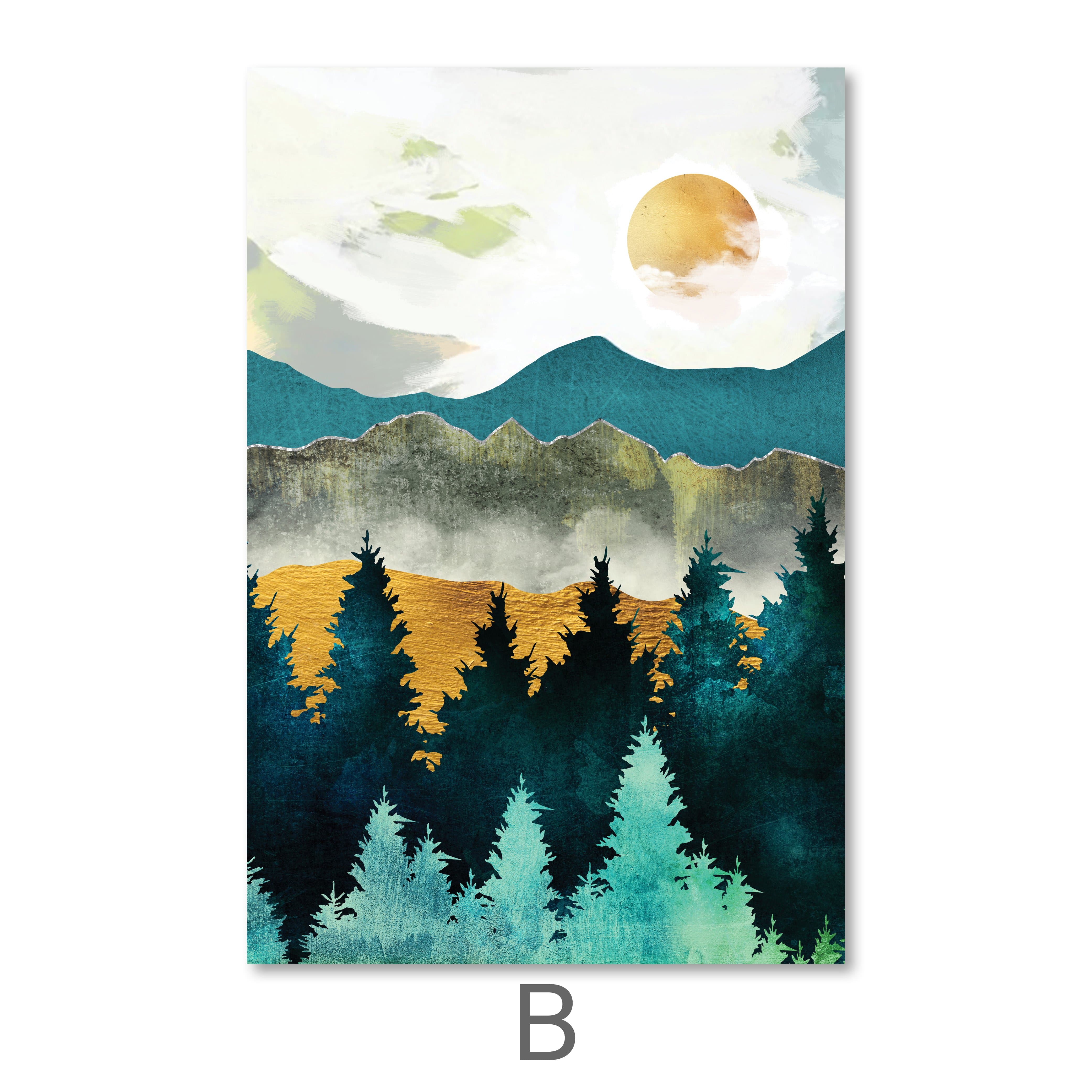 Abstract Sunsets Canvas - Image 6