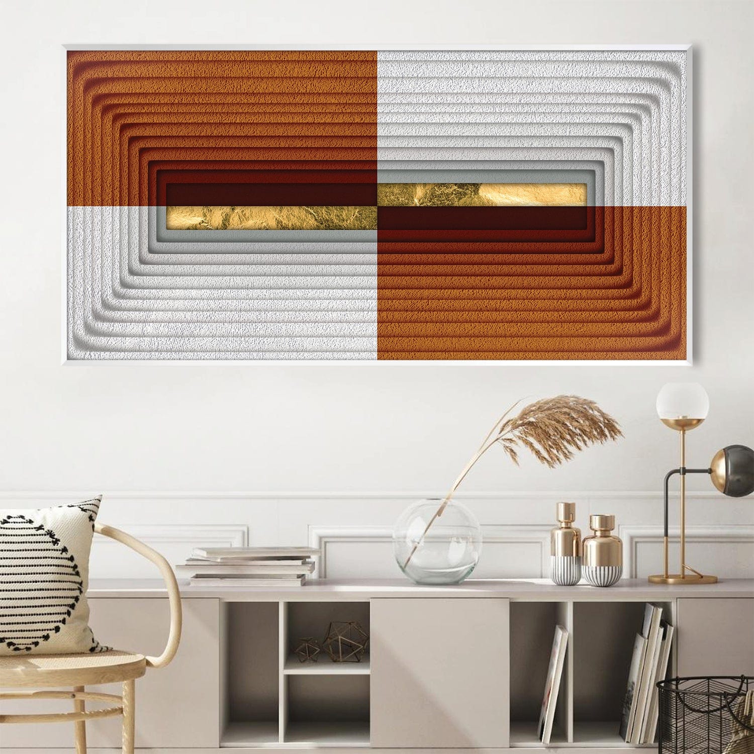 Abstract Topographies Canvas - Image 3