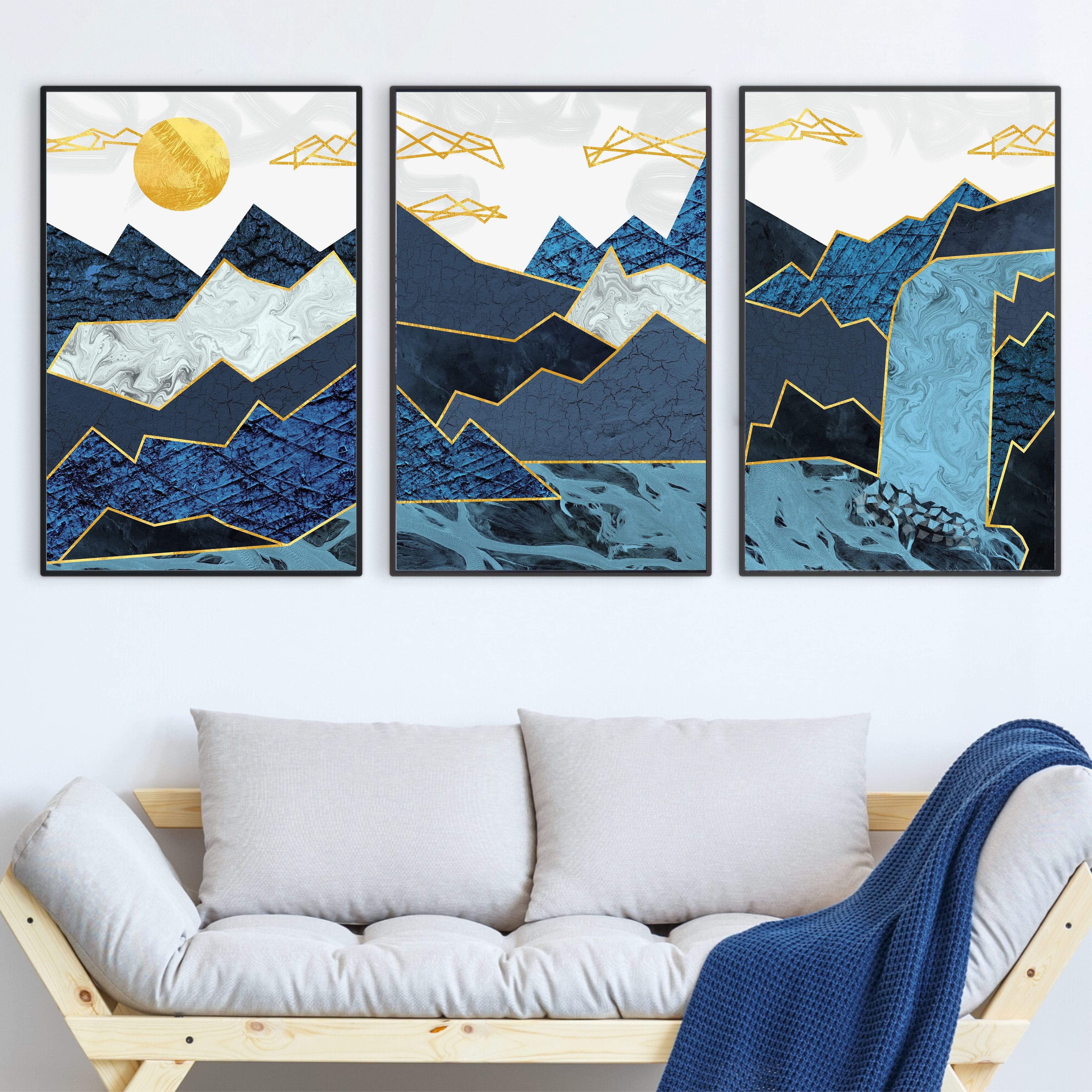 Abstract Waterfall Canvas - Image 3