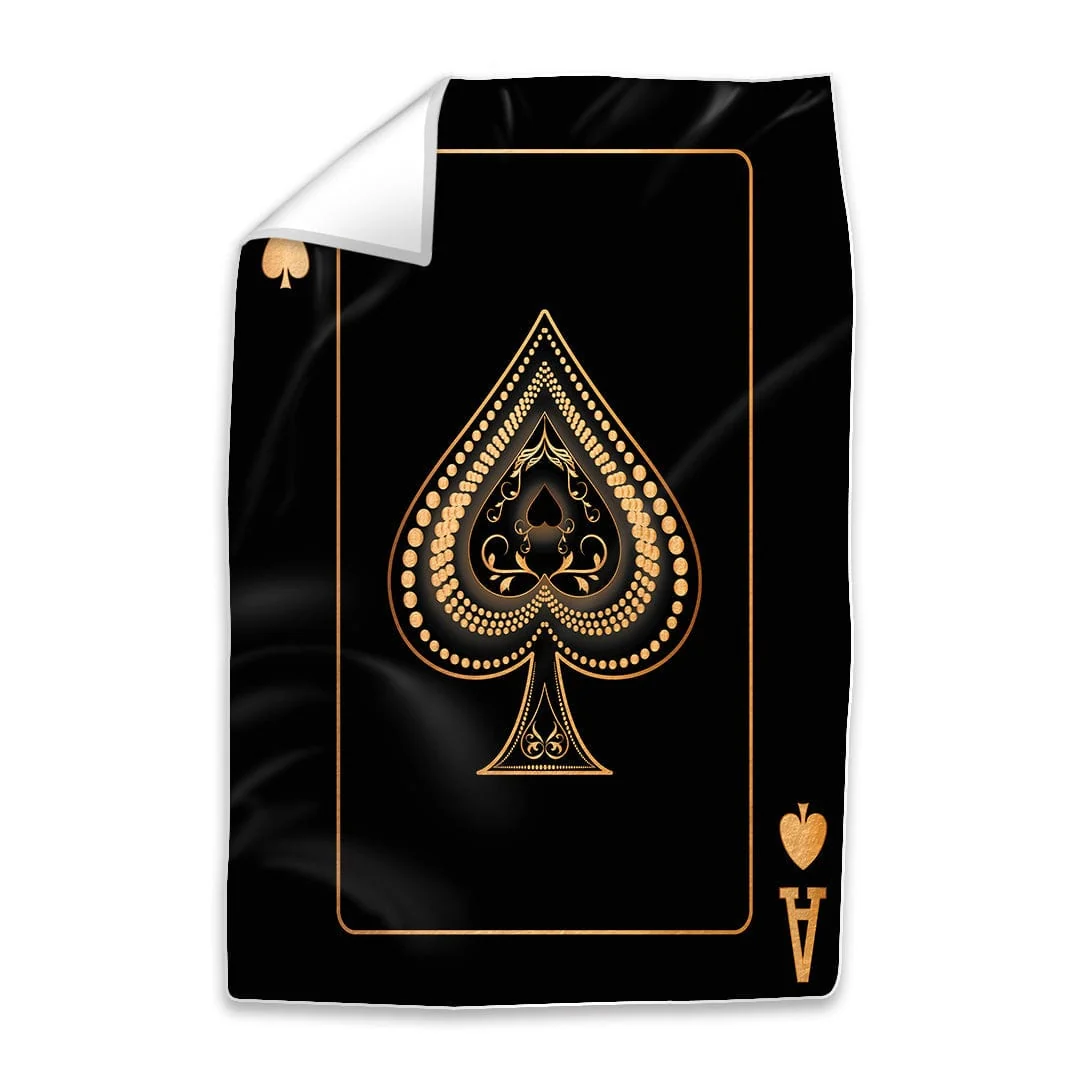 Ace Of Spades Gold Easy Build Frame - Image 2