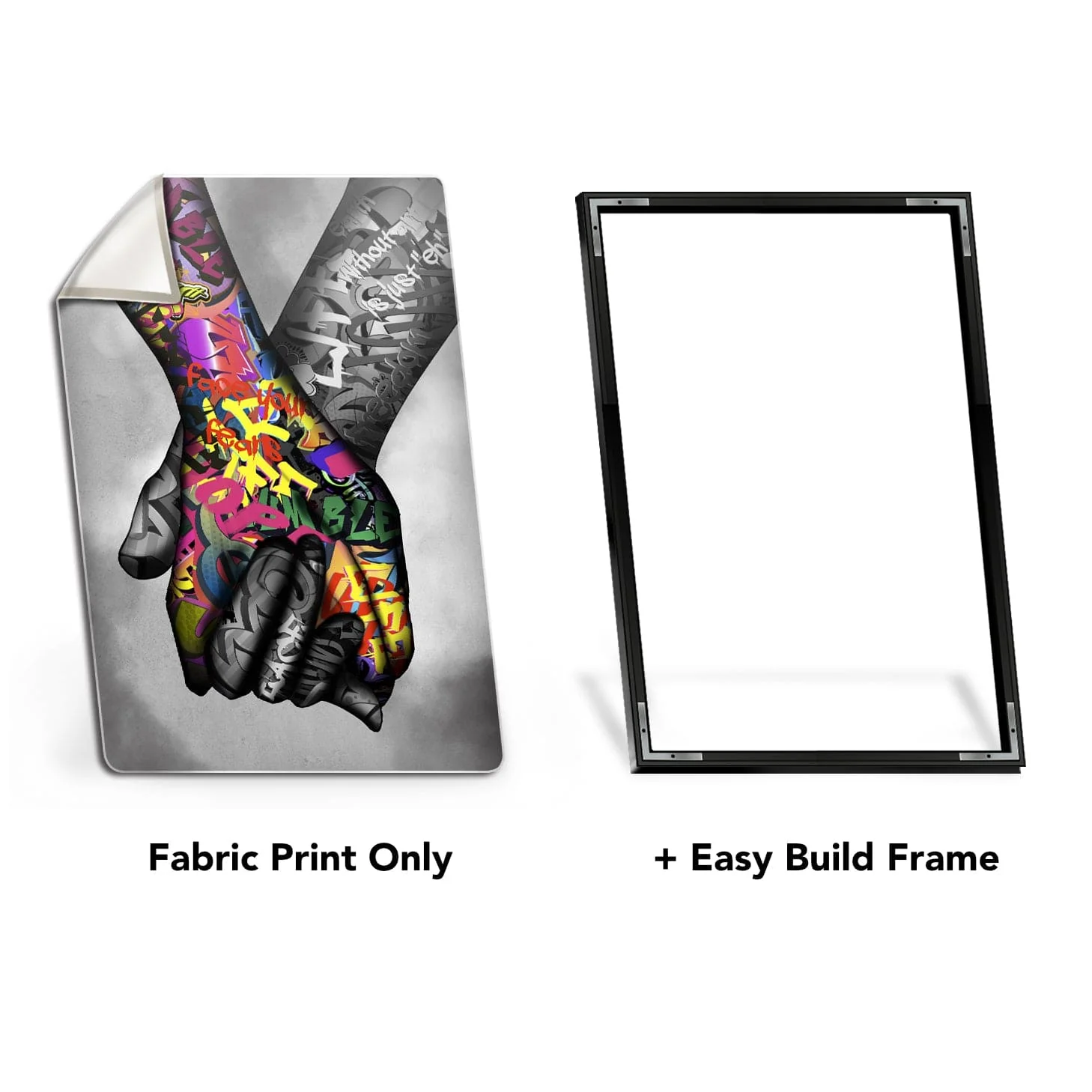 Ace Of Spades Gold Easy Build Frame - Image 3