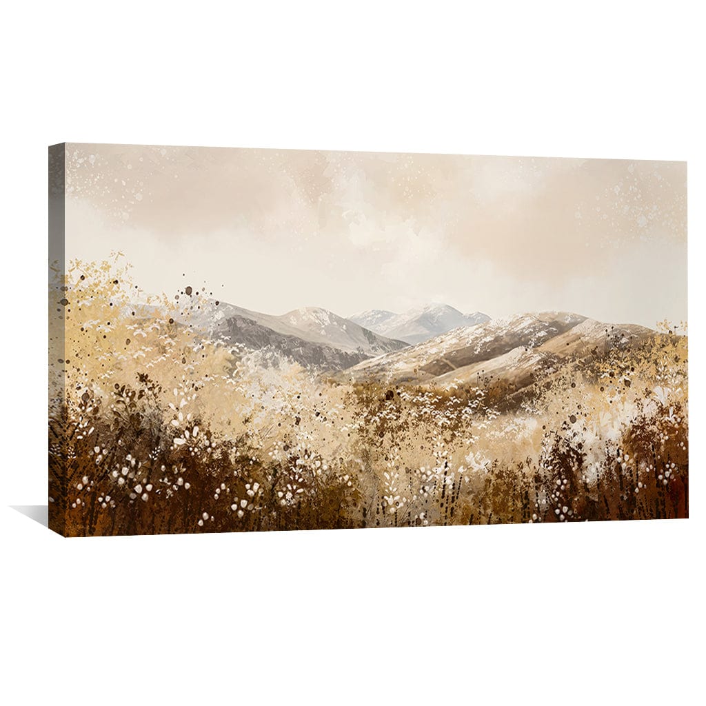 Amber Blooms Canvas - Image 4