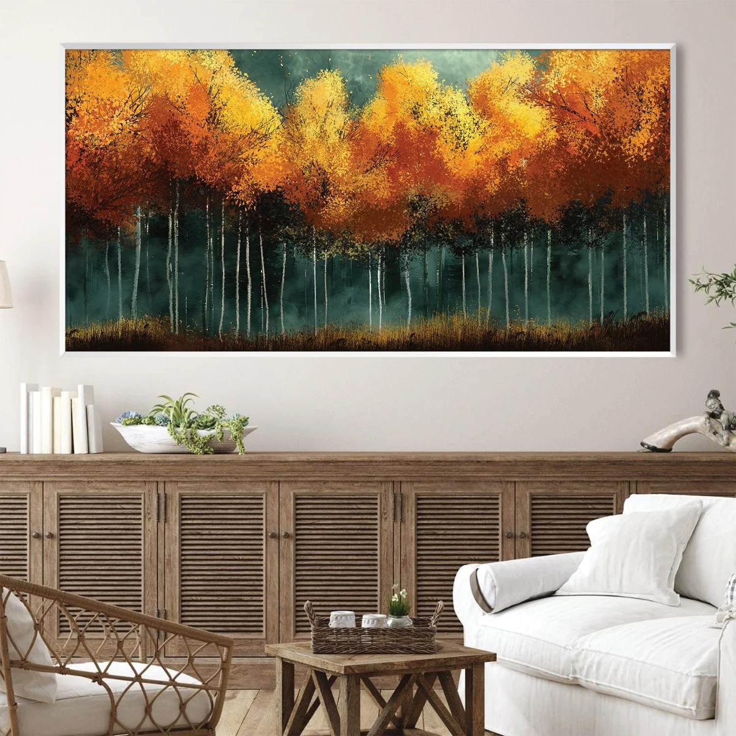 Amber Veil Canvas - Image 3