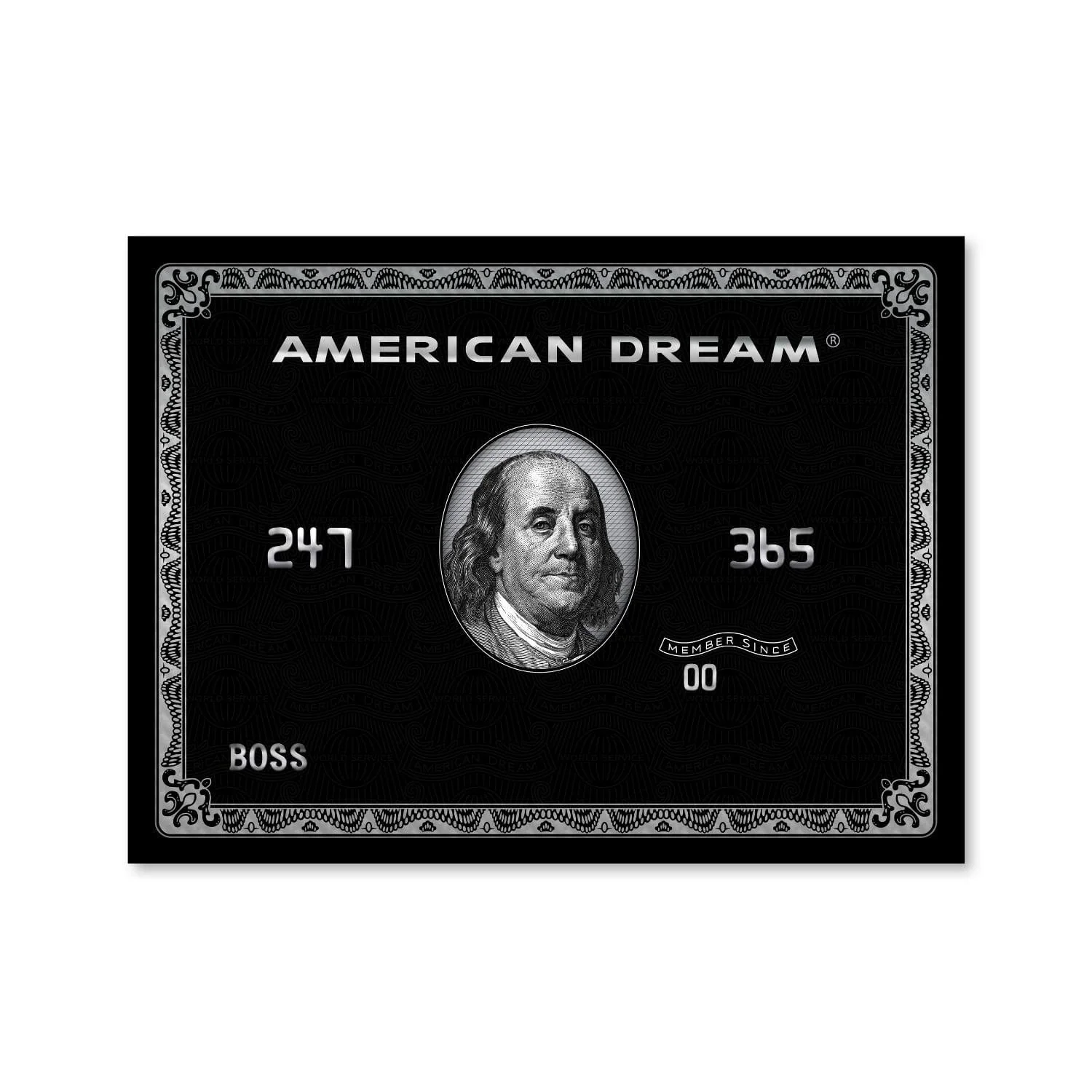 American Dream Card Canvas - Image 5