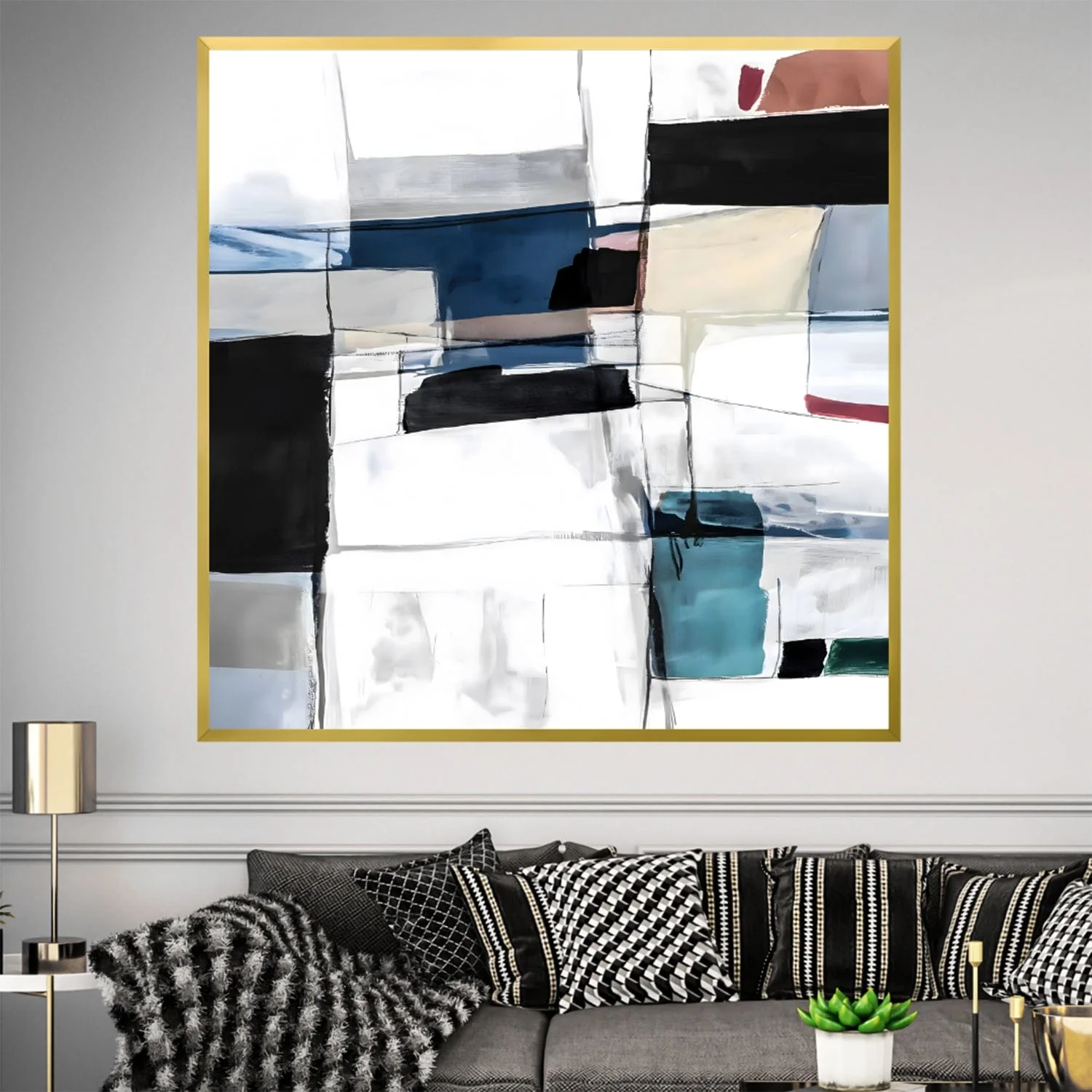 Angular Abstraction Canvas - Image 2