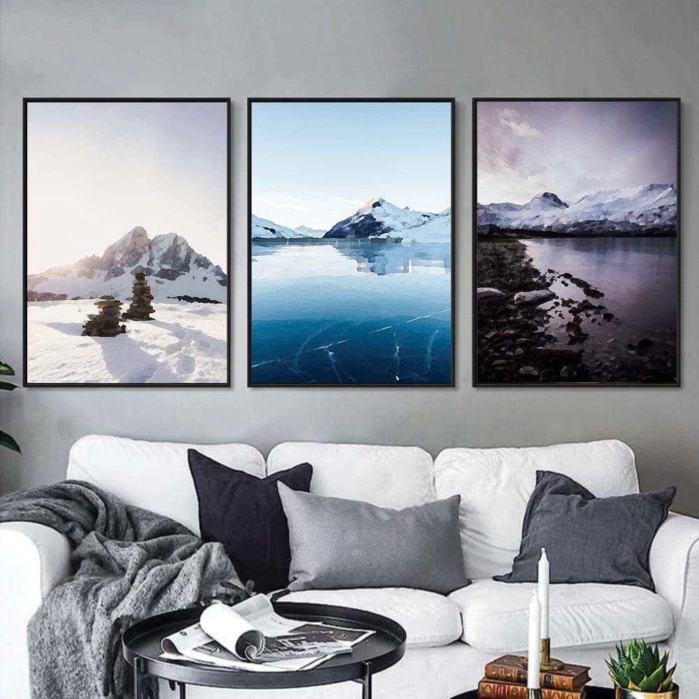 Arctic Landscape Canvas - Image 3
