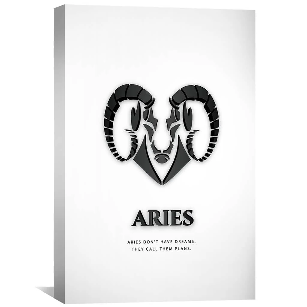 Aries - White Canvas - Image 2