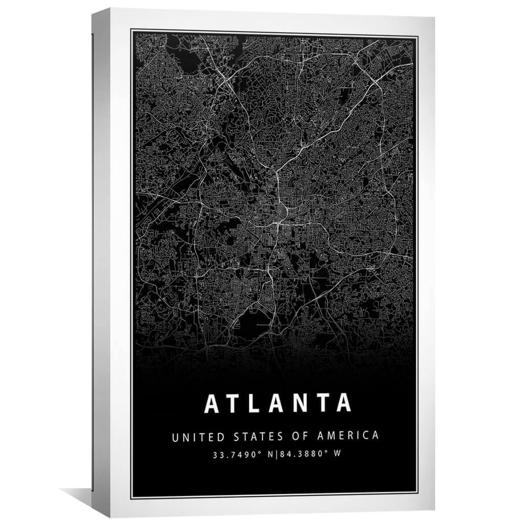 Atlanta Black Canvas - Image 2