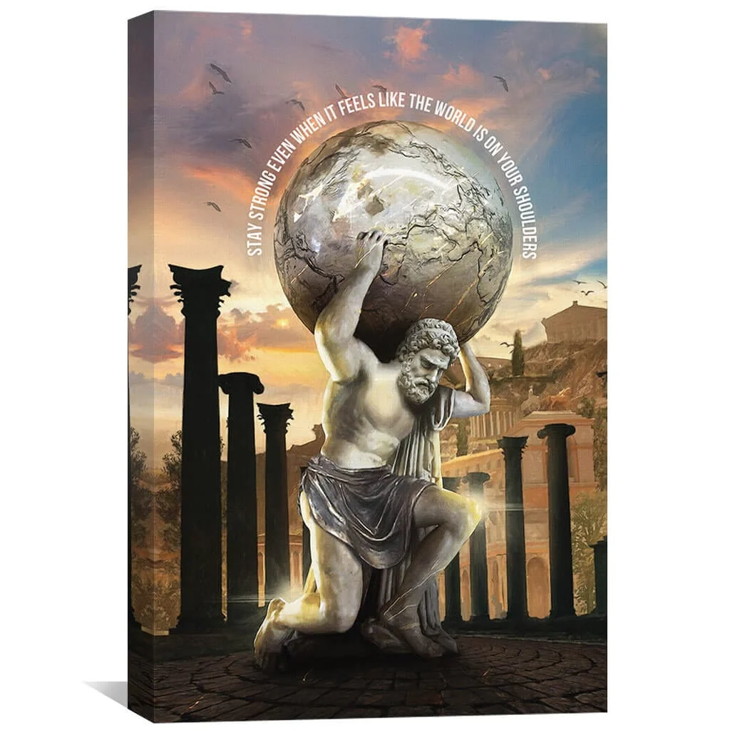 Atlas Strength - Quote Canvas - Image 2