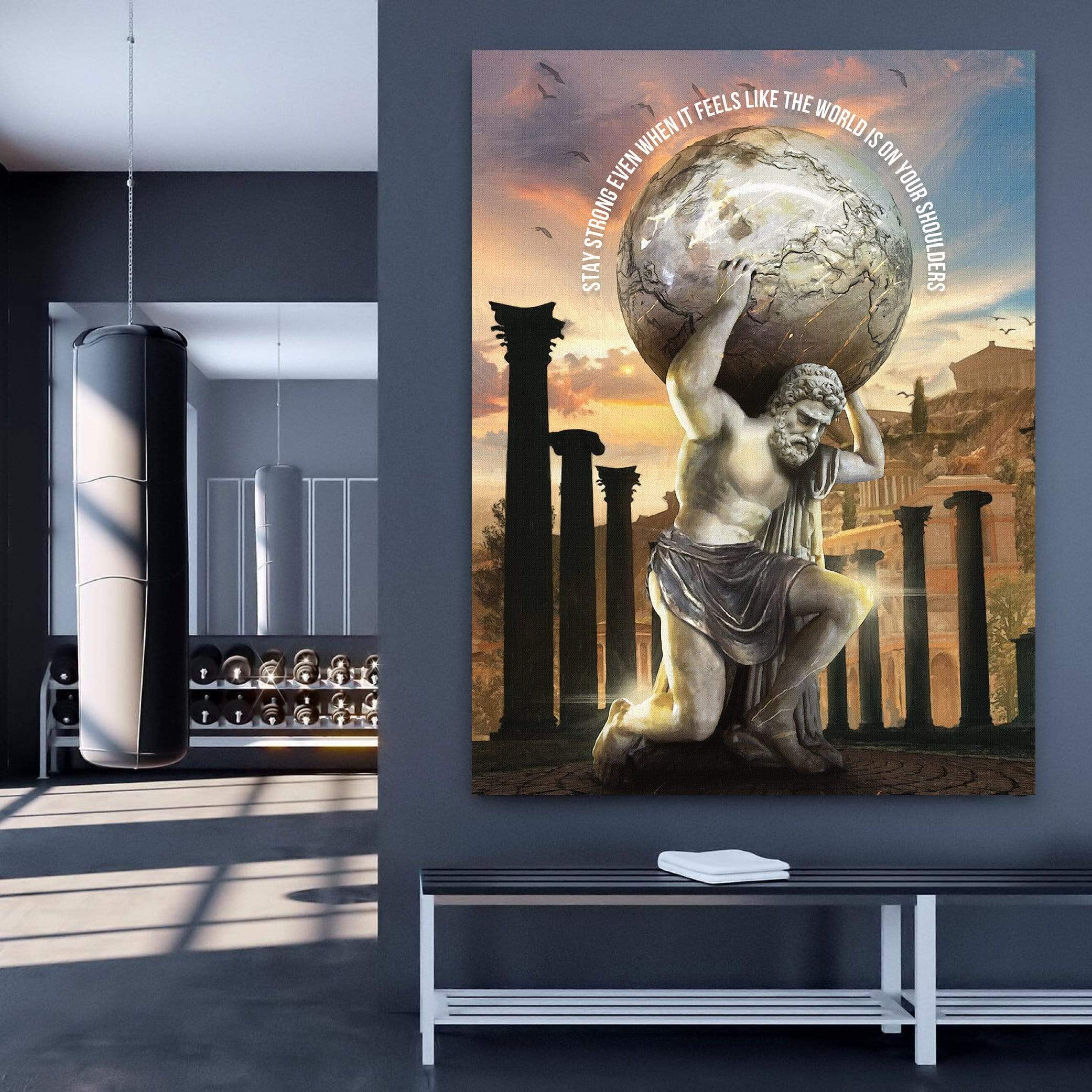 Atlas Strength - Quote Canvas - Image 6