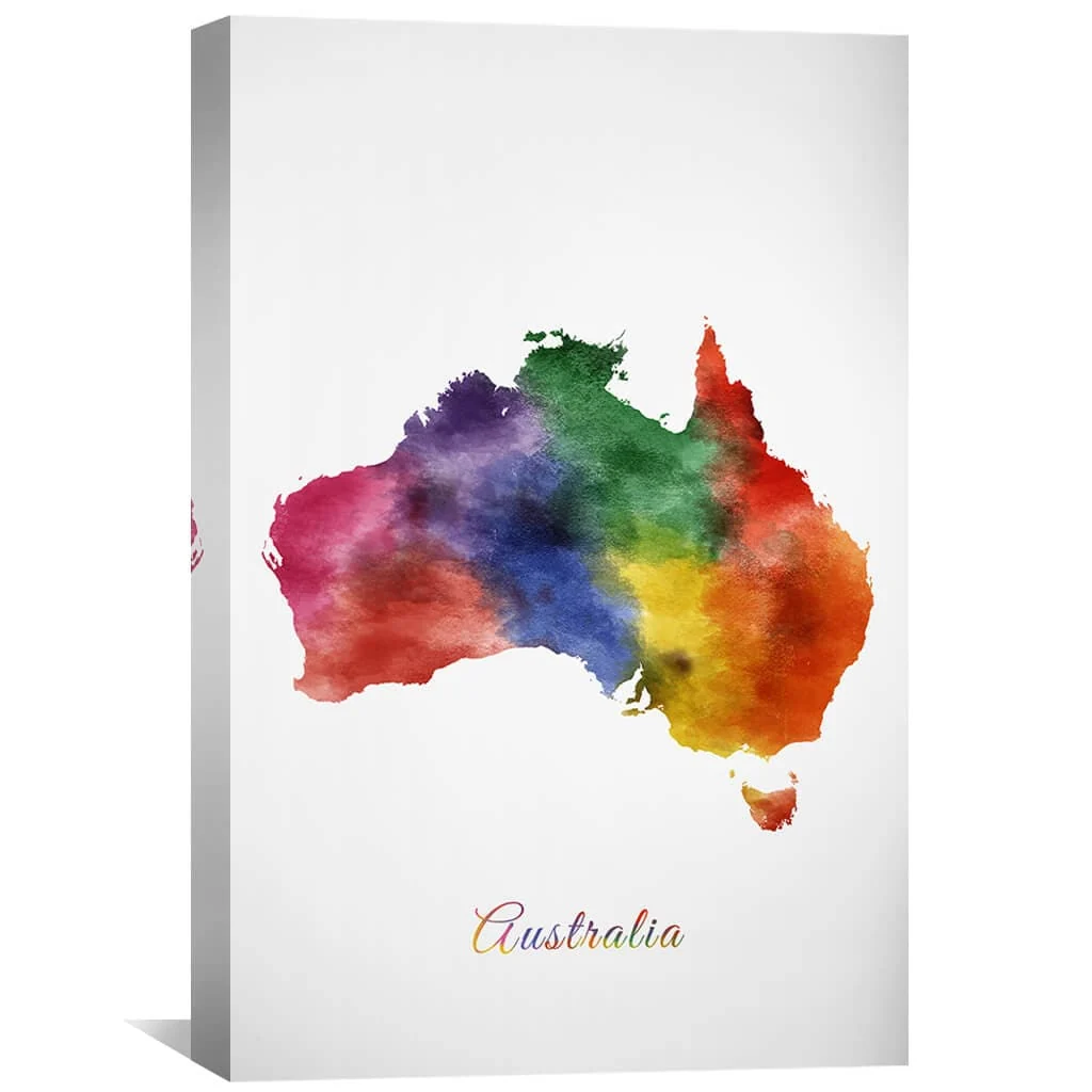 Australia Rainbow Canvas - Image 2