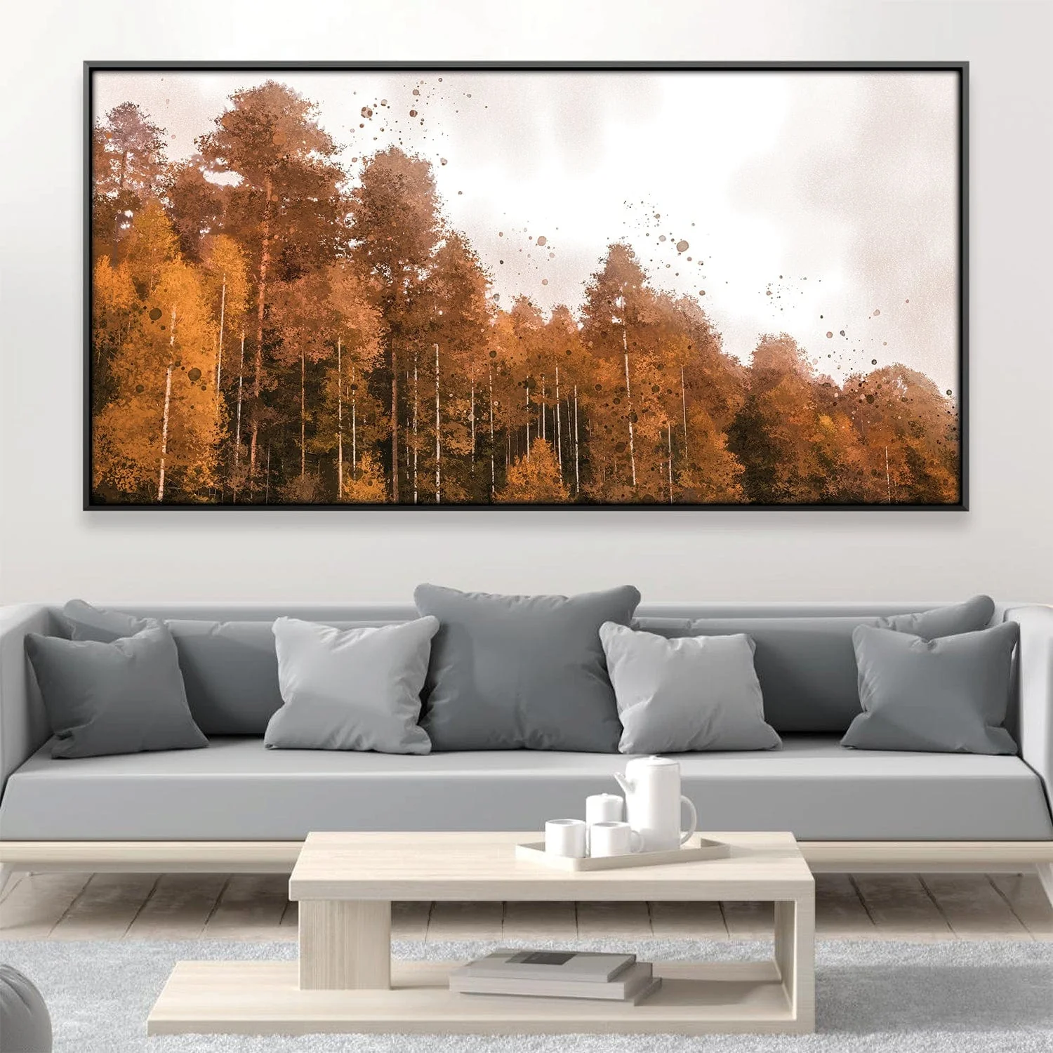 Autumn Ink Canvas