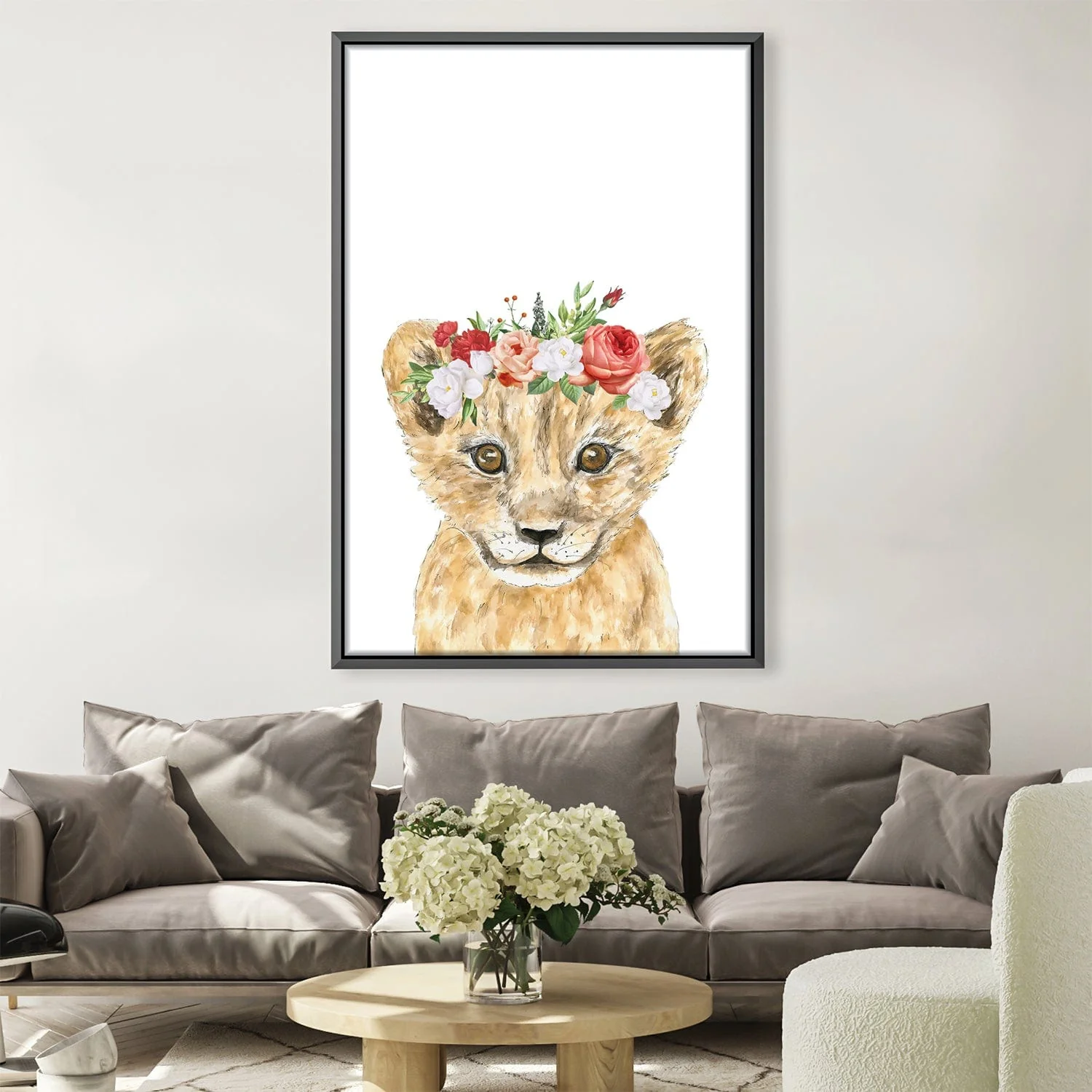 Baby Lion Canvas - Image 3