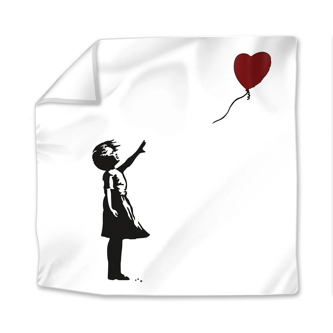 Banksy Balloon Heart Girl Easy Build Frame - Image 2