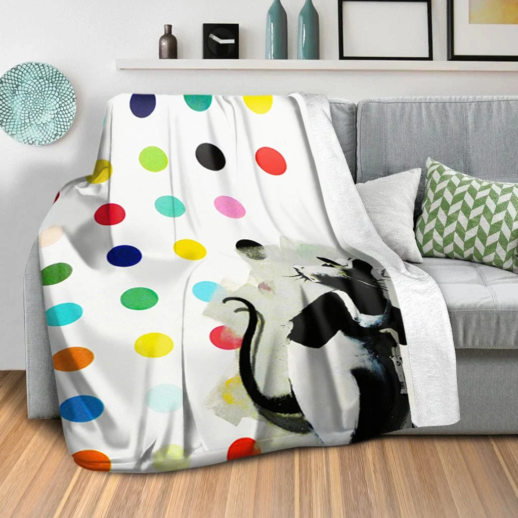 Banksy LSD Damien Hirst Blanket - Image 2