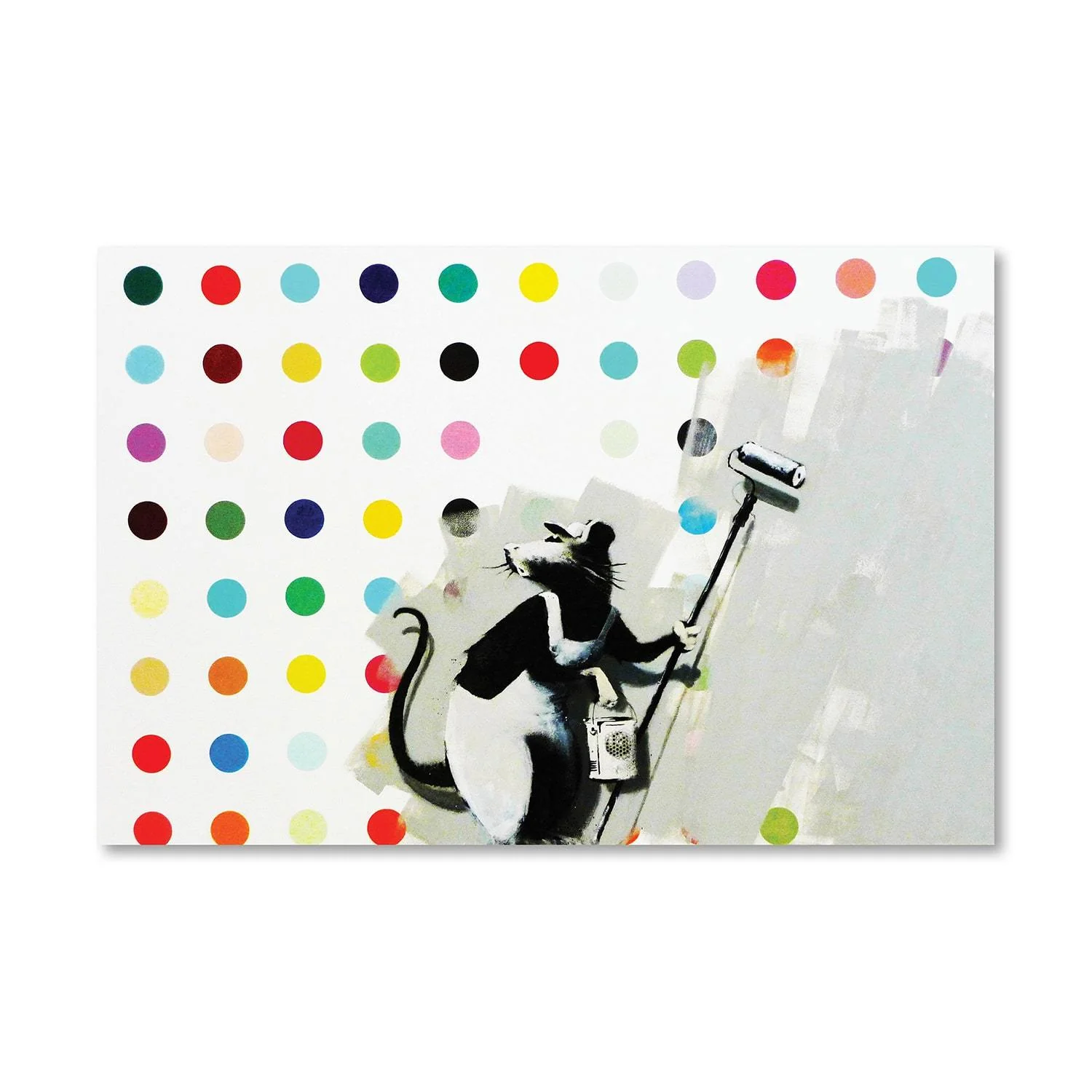 Banksy LSD Damien Hirst Canvas - Image 3