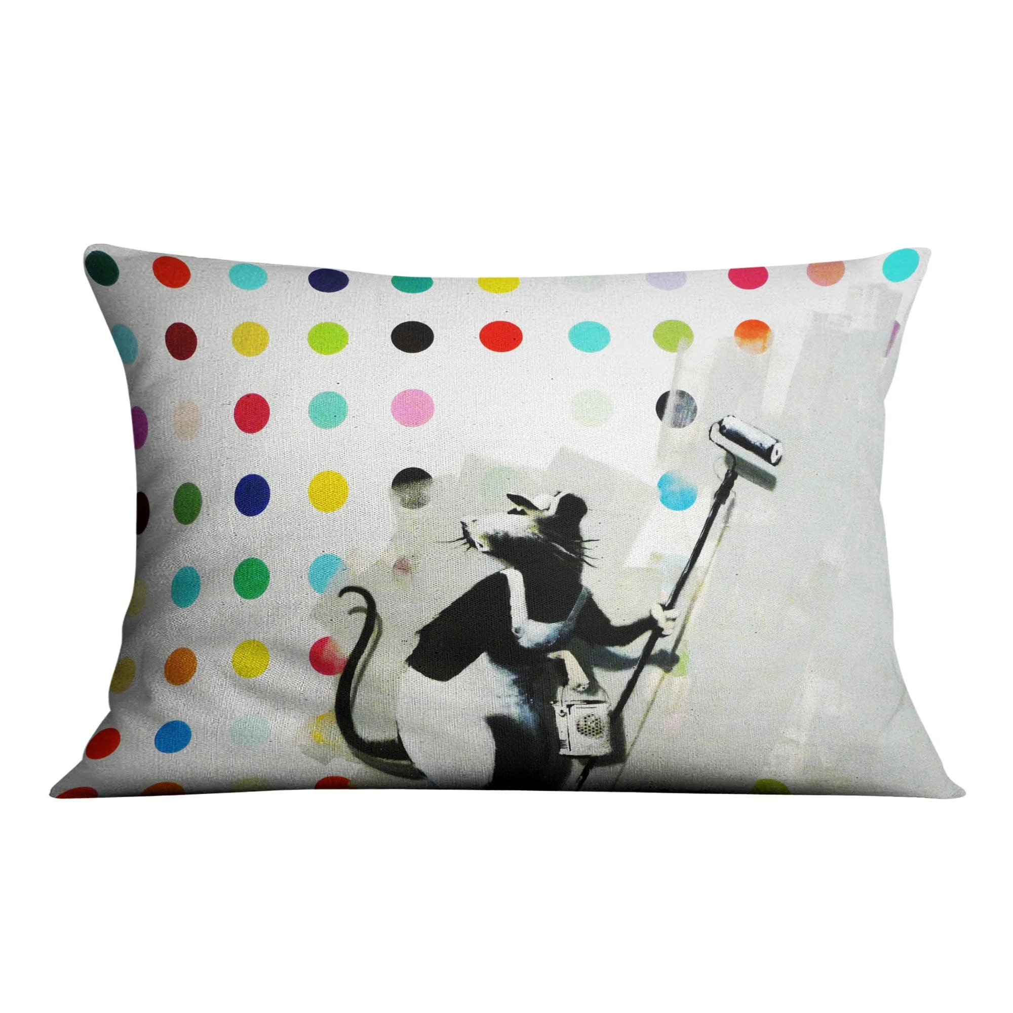 Banksy LSD Damien Hirst Cushion - Image 3