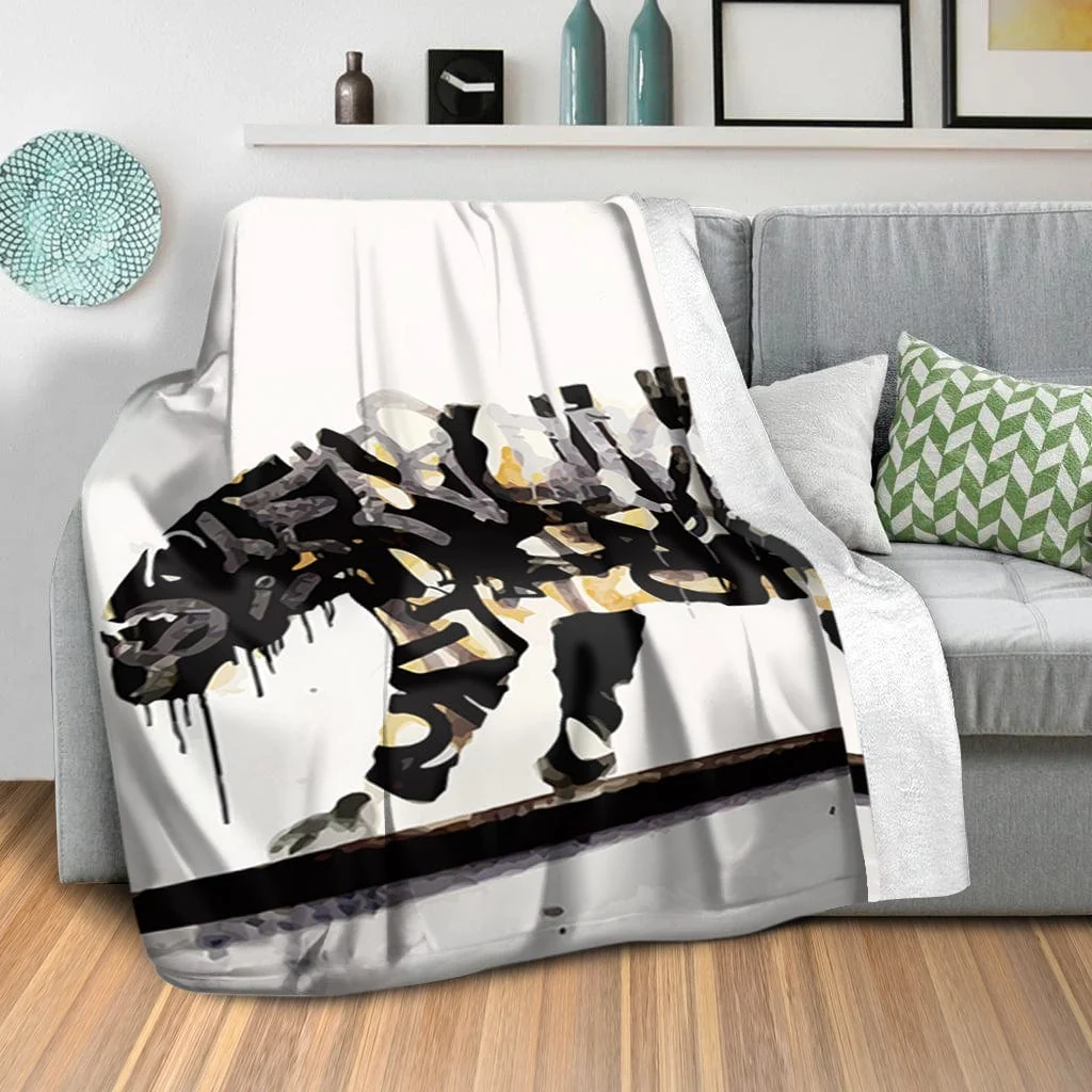 Banksy Tiger Blanket - Image 2