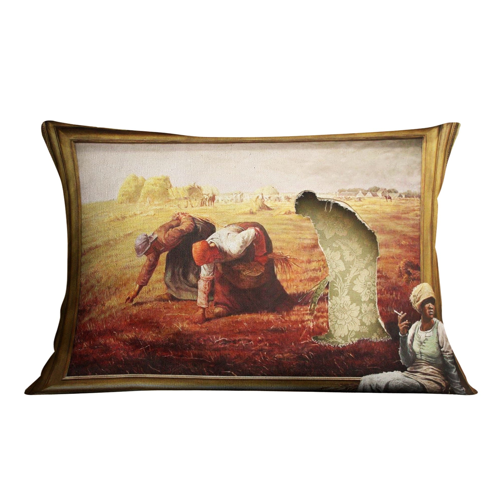 Banksy Time Out Cushion - Image 3