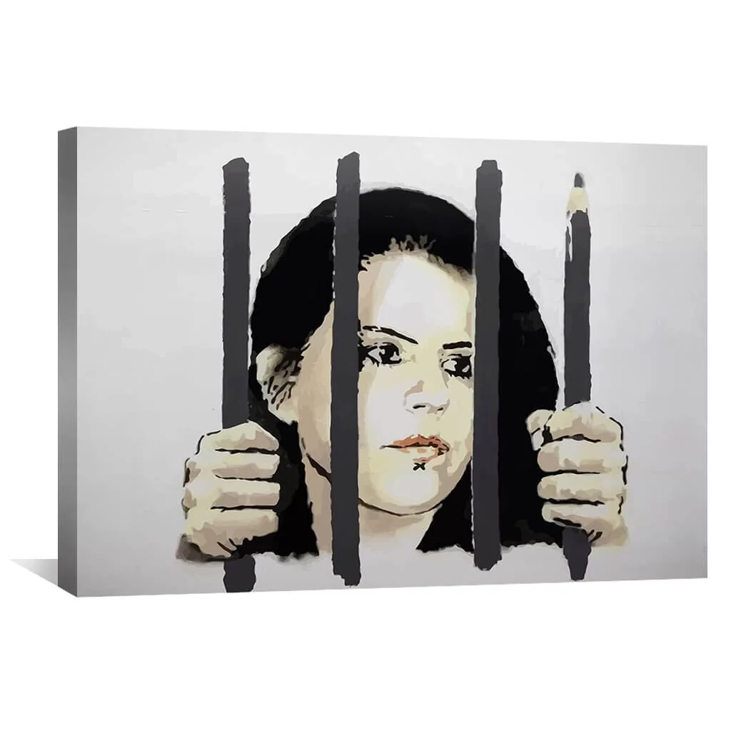 Banksy Zehra Dogan New York Canvas - Image 2