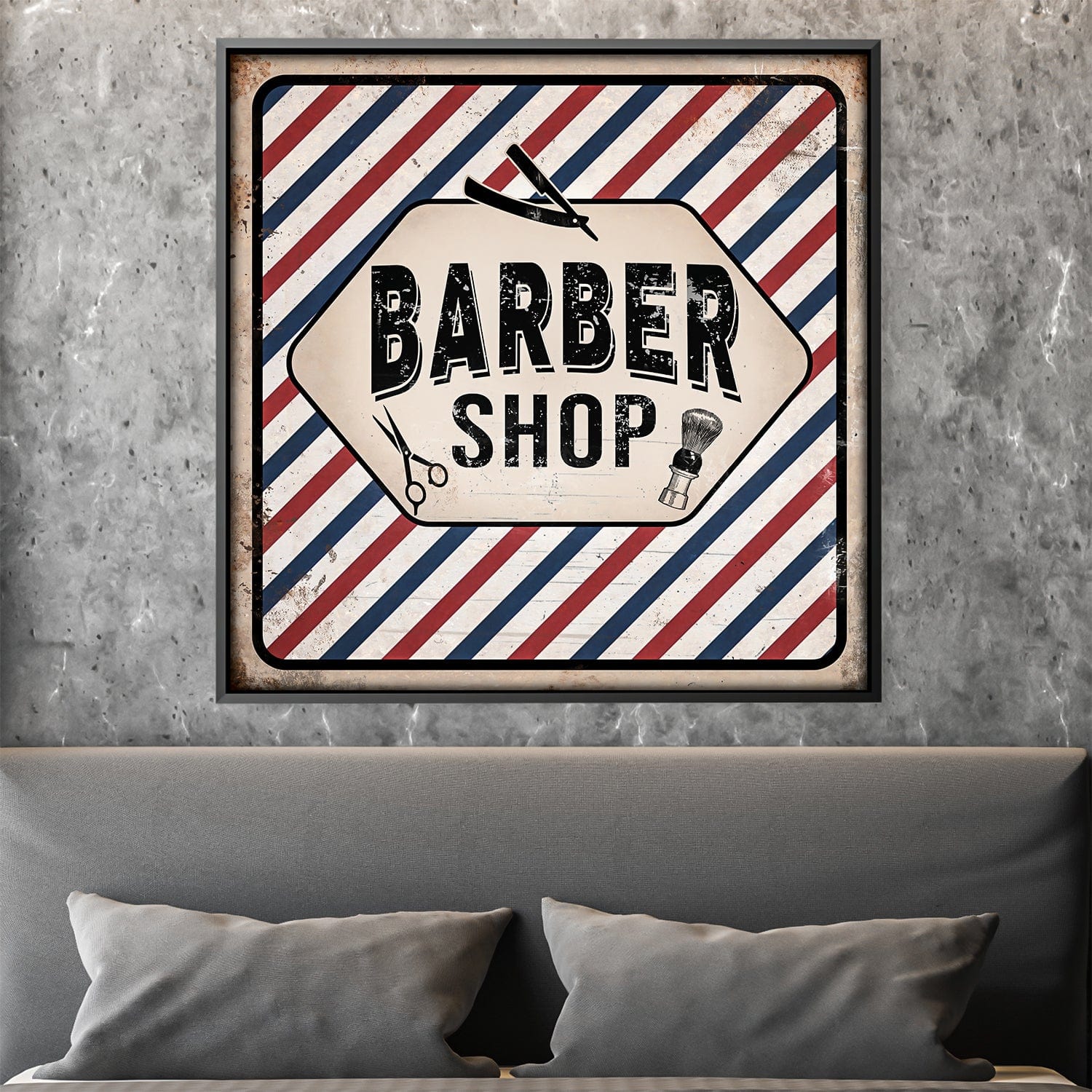 Barber Shop Canvas - Image 2