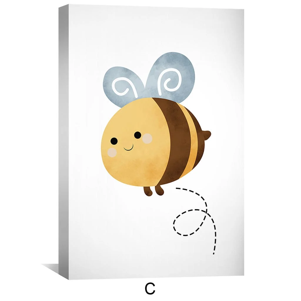 Bears and Bees Canvas - Image 4