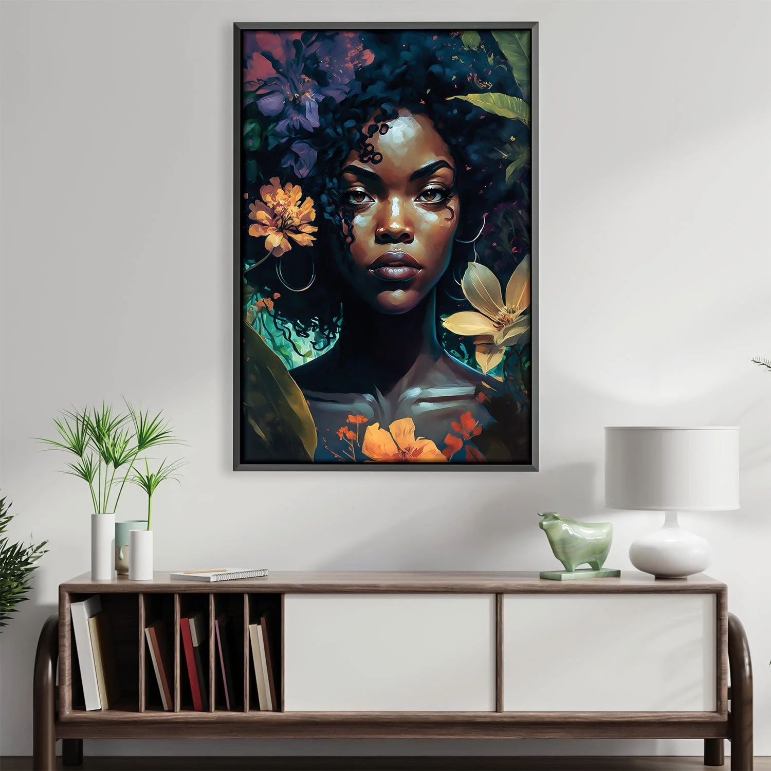 Beautiful Portrait Canvas - Image 4