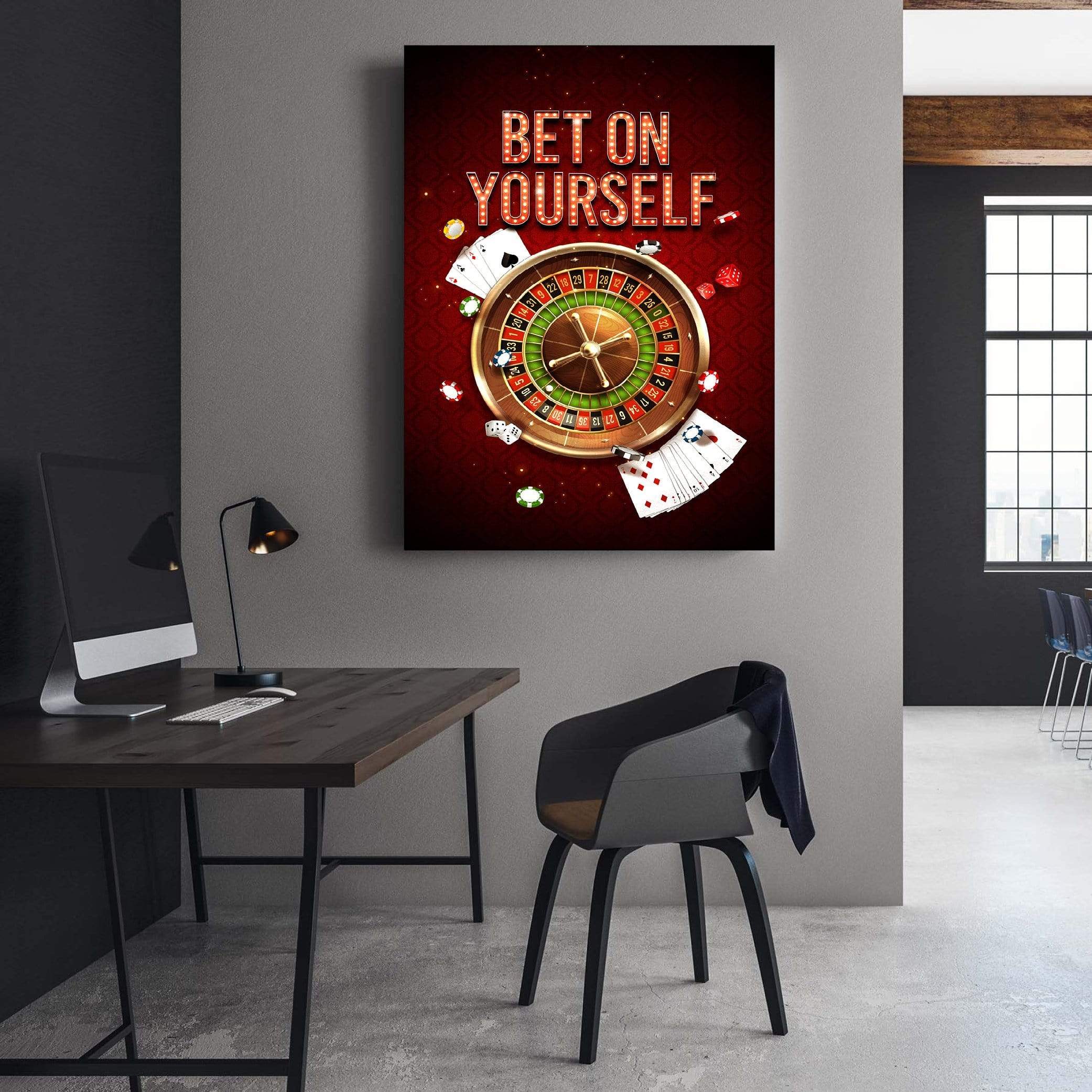 Bet On Yourself Canvas - Image 5