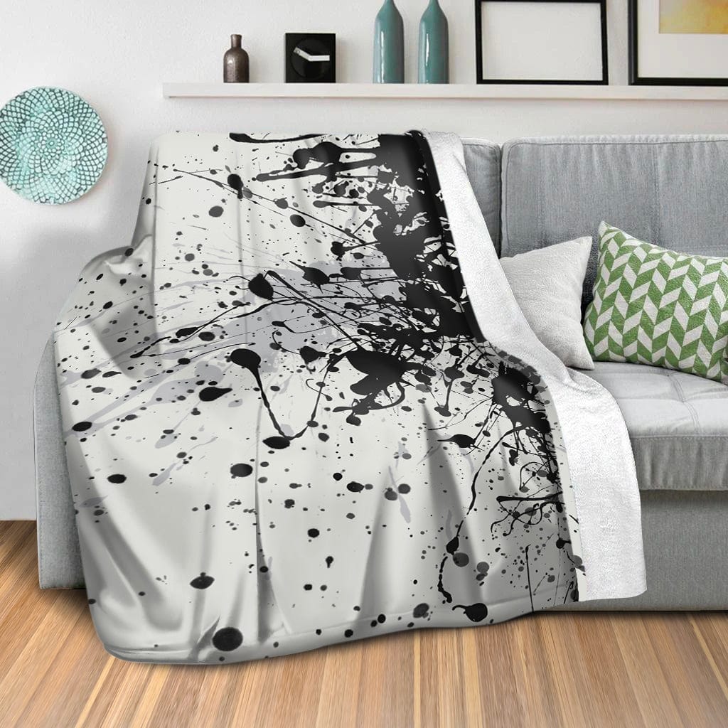 Black Splatter Blanket - Image 2