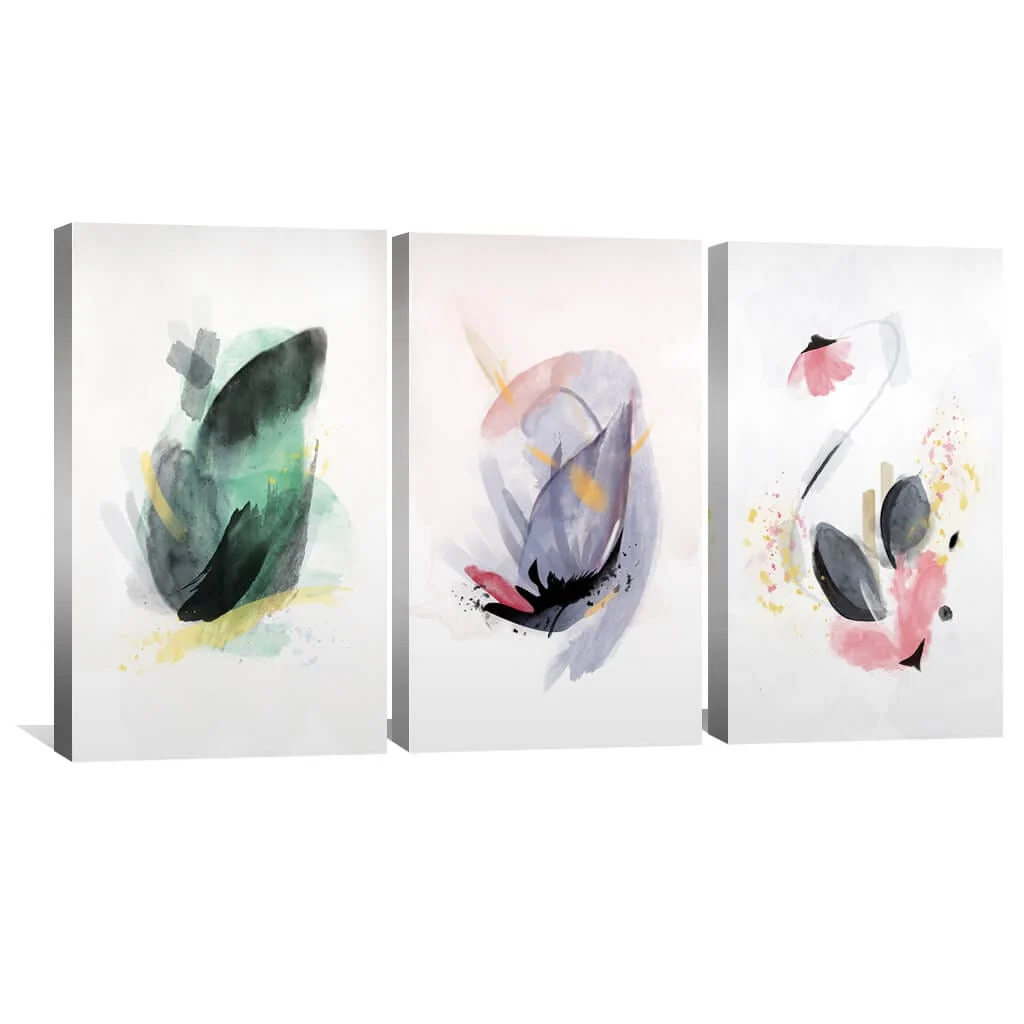 Blooming Abstract Canvas - Image 2