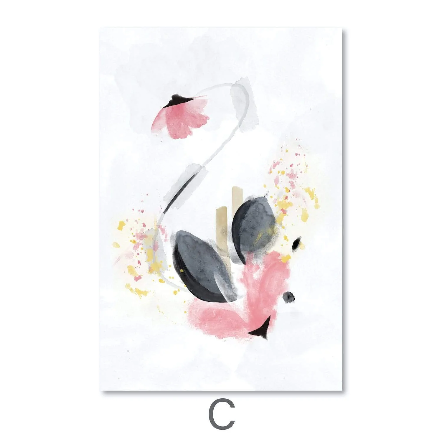 Blooming Abstract Canvas - Image 7