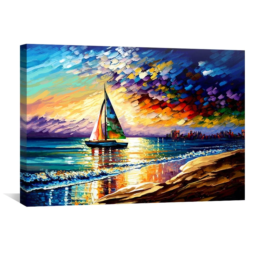 Boat Days Canvas - Image 2