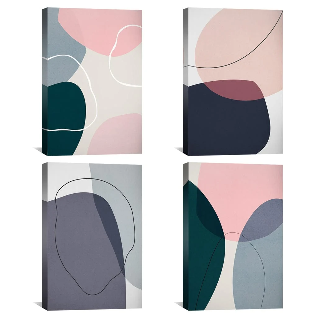 Boho Abstrato Shades Canvas - Image 4