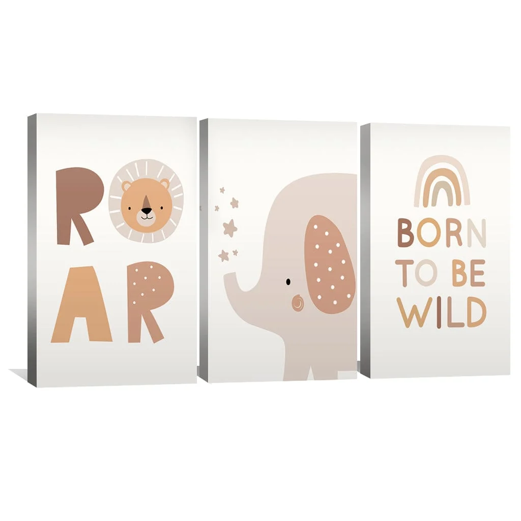 Born to Roar Canvas - Image 5
