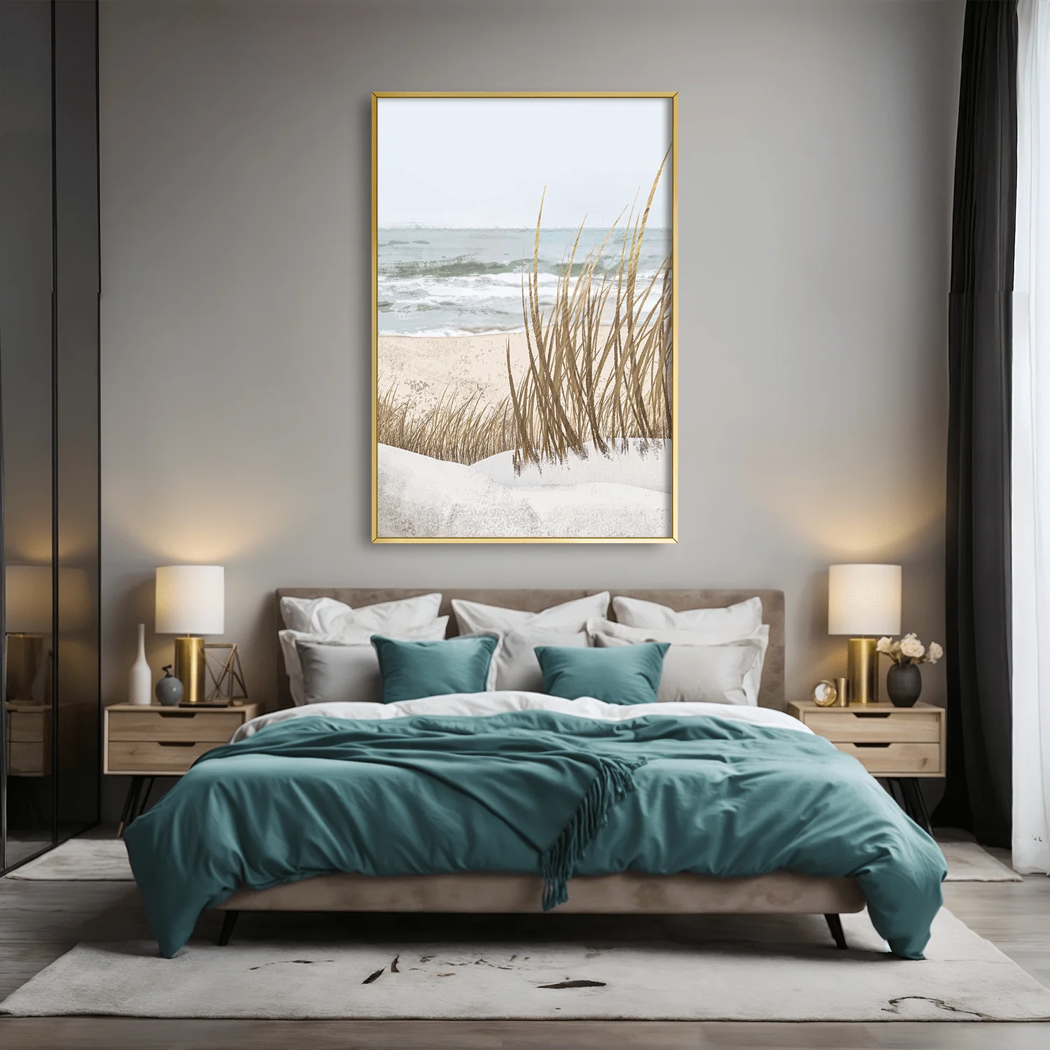 Breeze at Water’s Edge Canvas - Image 2