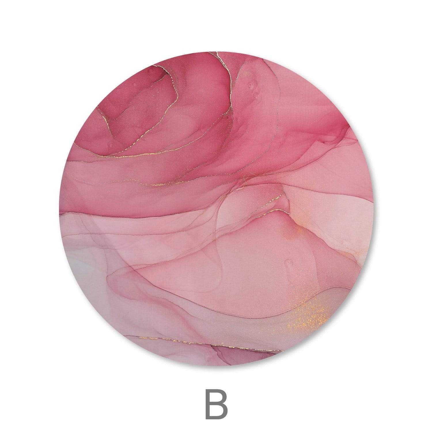 Brushed Petal Canvas - Circle - Image 4